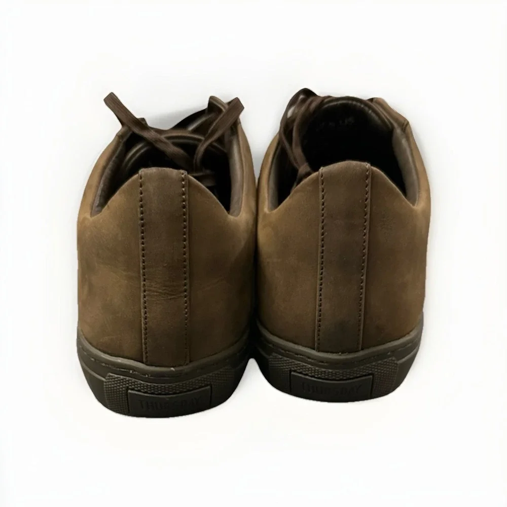 Thursday Boot Company Premier Low Top Sneakers Size 12.5 Brown Leather Lace Up
